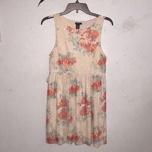 This is a summer styled knee length dress.